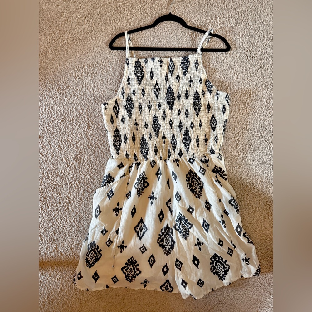 American Eagle Patterned Romper